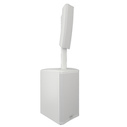 QSC KC12-WH 12" 3-Way Column Loudspeaker System with Bluetooth - White