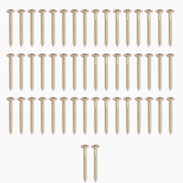 Allparts GS-0005 Neckplate Screws Nickel