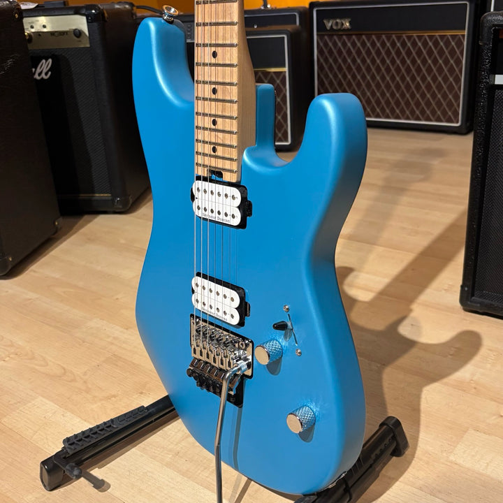 Charvel - "San Dimas "Pro Mod " Style -1 Roasted Maple - Matte Blue Frost w/ SKB HD Case (2017) - USED