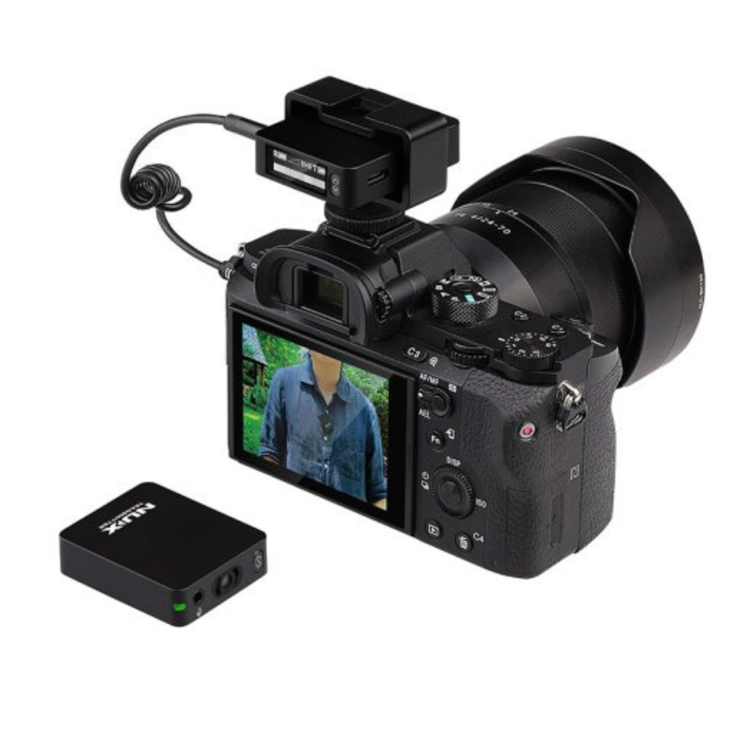 Nux B-10 2.4GHz Wireless Lavalier Vlog Microphone System