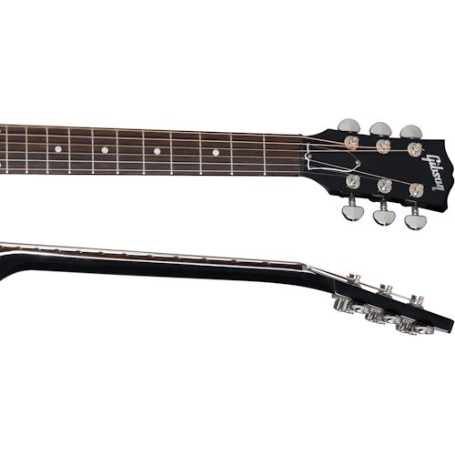 Gibson J-45 Standard Acoustic/Electric Guitar with Hardshell Case - Ebony