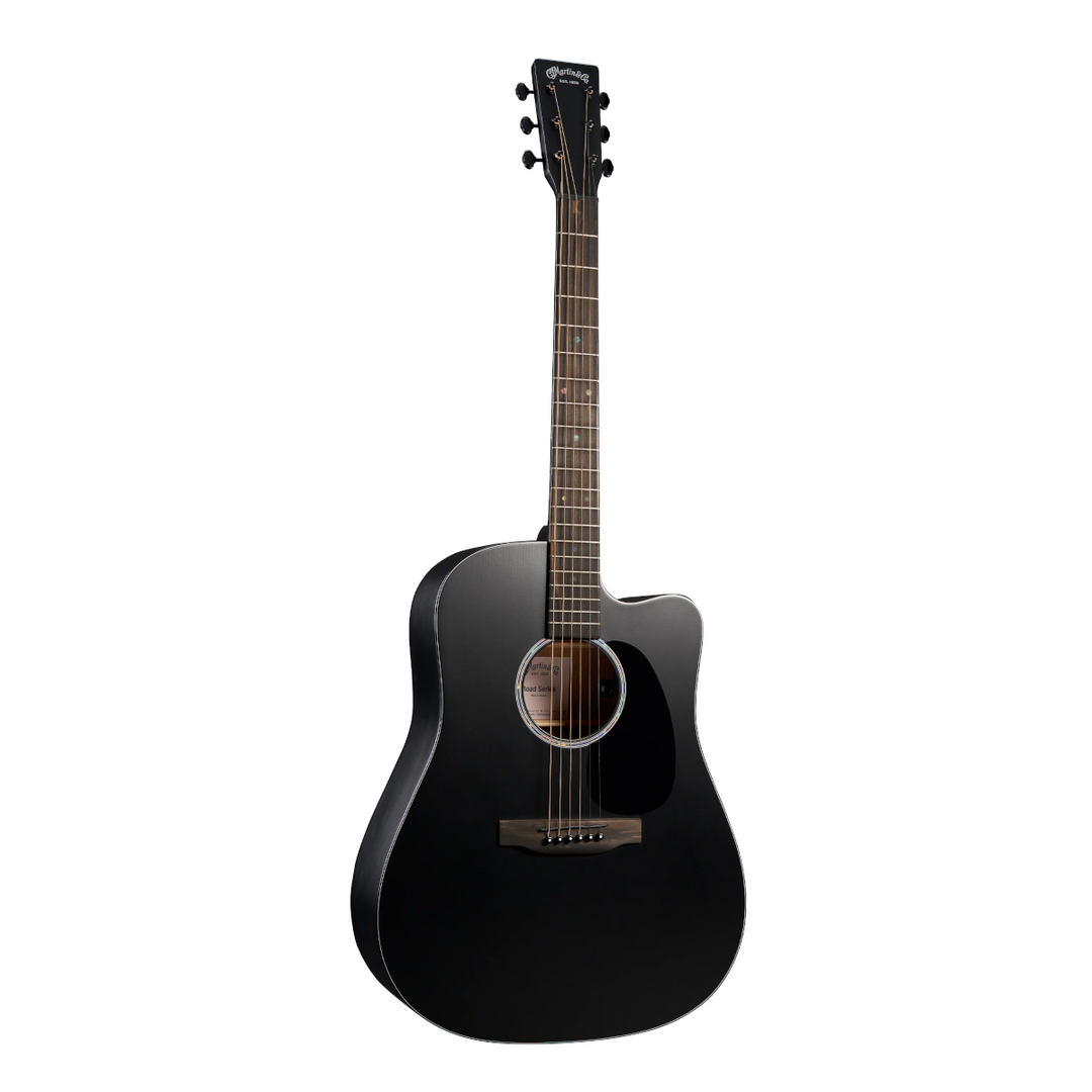 Martin DC-10E Road Series Modern Black Acoustic-electric Guitar - Black