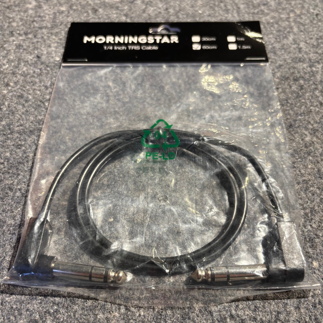 Morningstar - 60cm TRS 1/4 Inch - (2x90) Cable