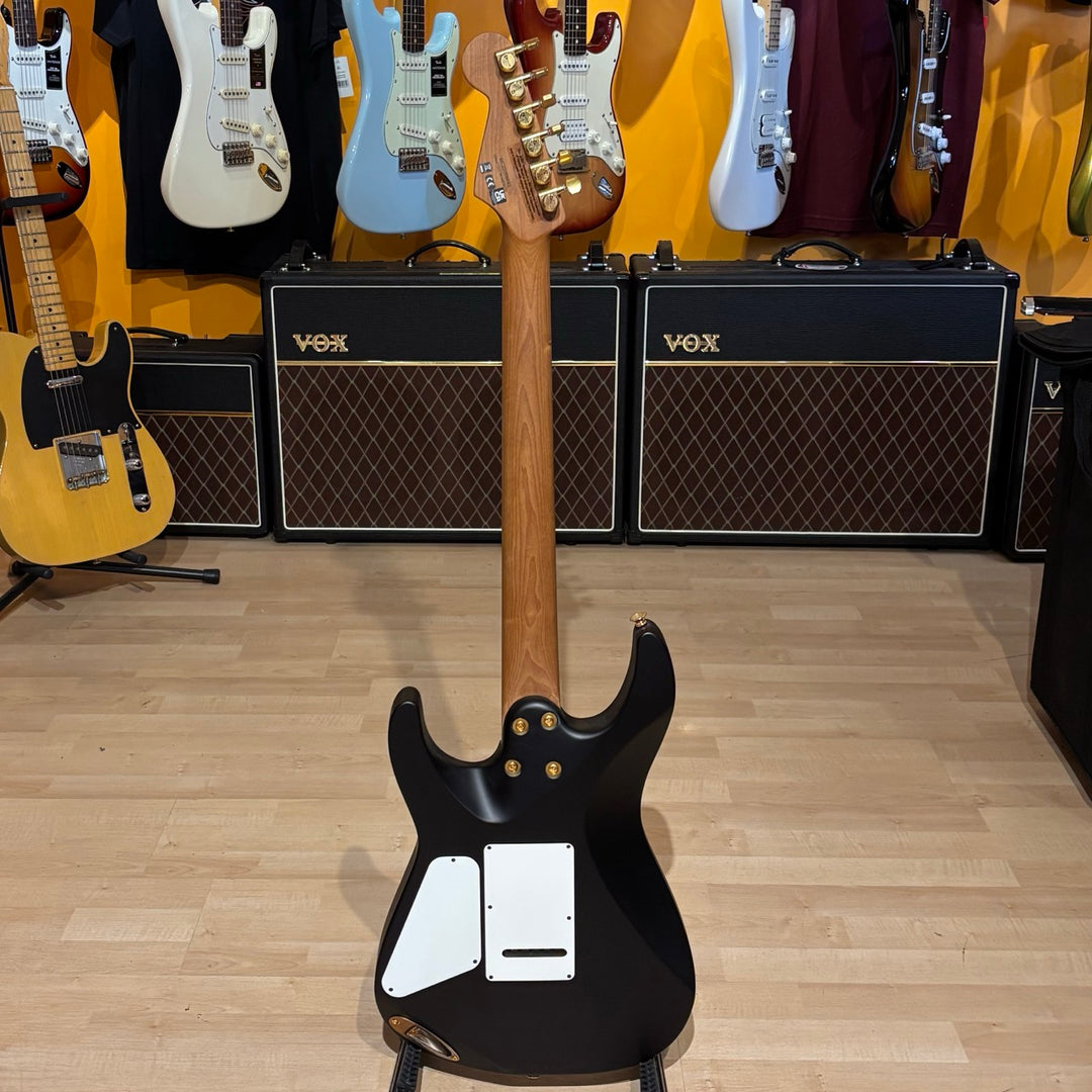Charvel - Pro Mod DK24 HH Poplar Burl - Trans BLK Burst (2022 - No Case Or Bag) - USED