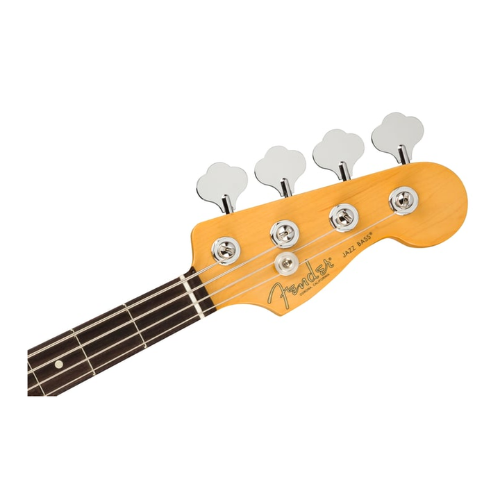 Fender American Professional II Jazz Bass Rosewood Fingerboard Electric Bass Guitar - Mercury