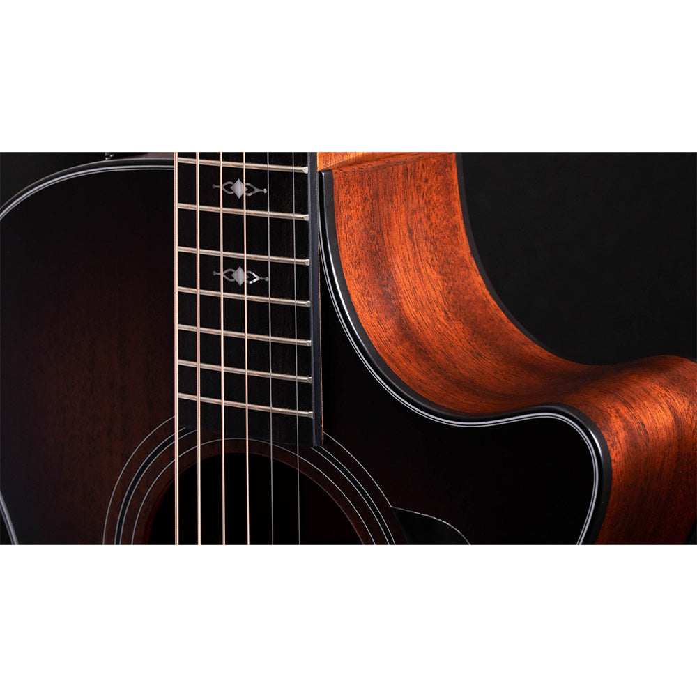 Taylor Guitars 322ce Grand Concert Tropical Mahogany Acoustic-Electric Guitar w/ Case