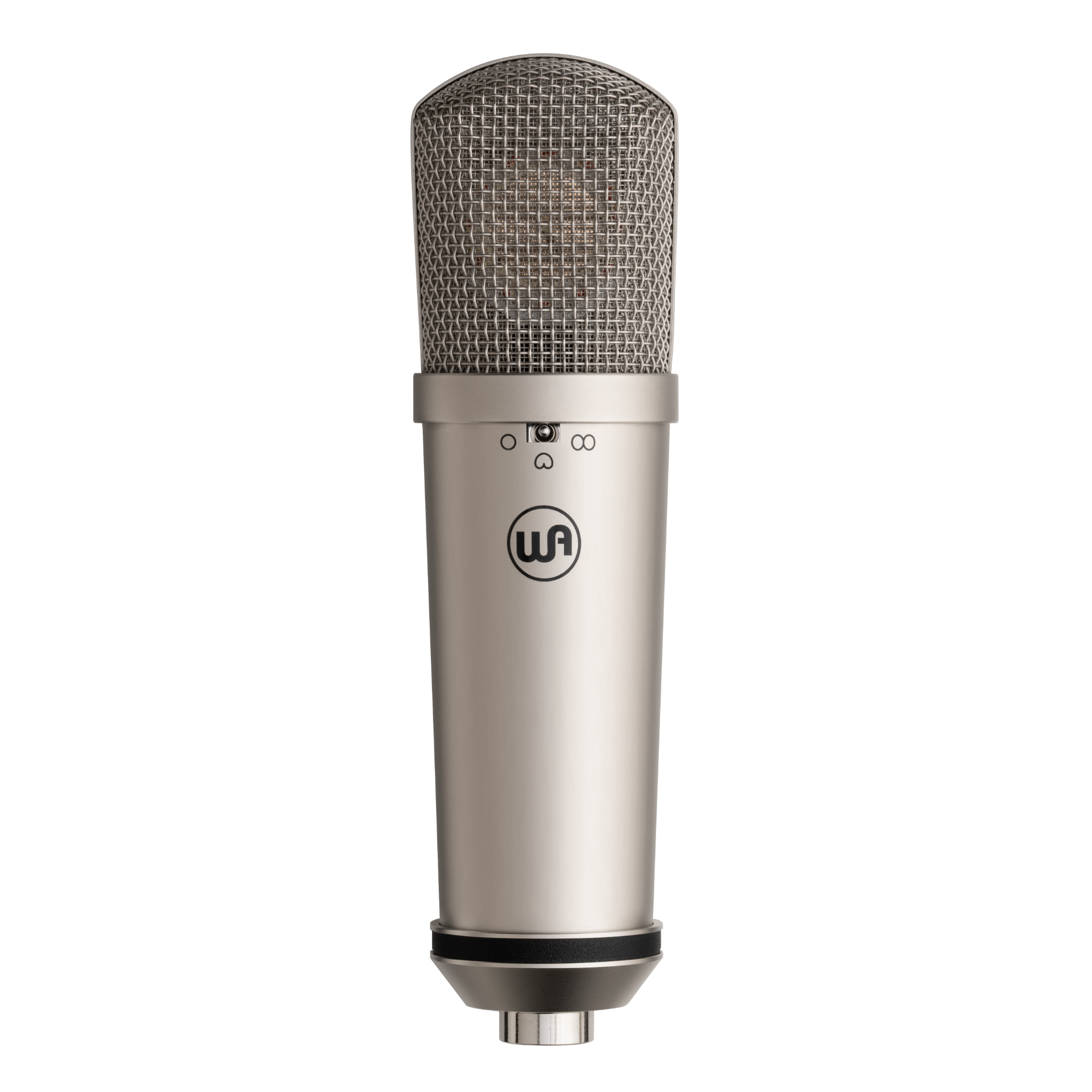 Warm Audio WA87JR FET Transformerless Multi-Pattern 87 style condenser Mic - Nickel