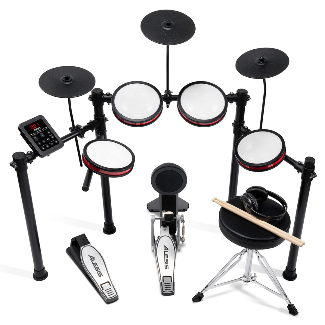 Alesis TURBOPRO Eight-piece Electronic Drum Kit With Bluetooth