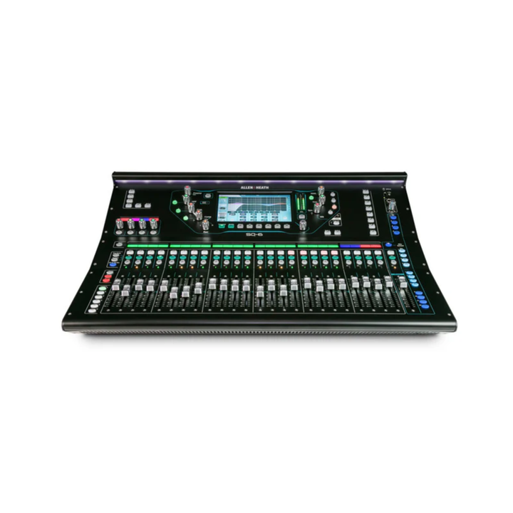 Allen & Heath SQ-6 48-Channel / 36-Bus Digital Mixer with 24+1 Motorized Faders