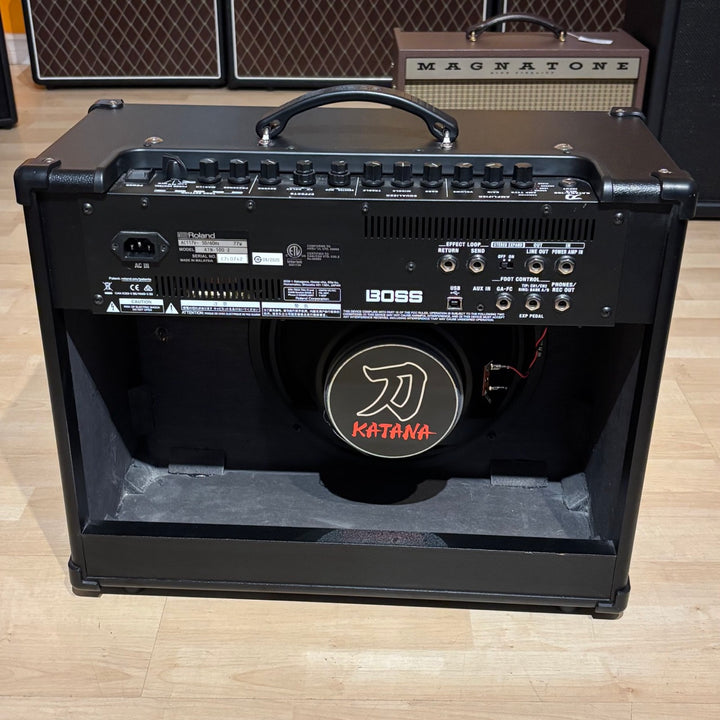 Boss - Katana 100 MKII w/ Boss GAFC(B) 6 Button Foot Controller & 20" TRS-FC Cable (2020) - USED