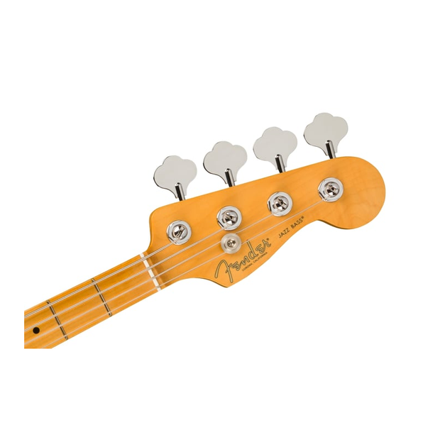 Fender American Professional II Jazz Bass Maple Fingerboard Electric Bass Guitar - Olympic White