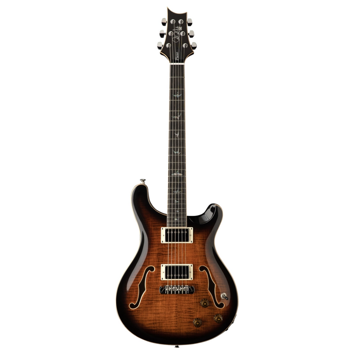 PRS SE Hollowbody II Piezo (Orange Tiger Smokeburst)
