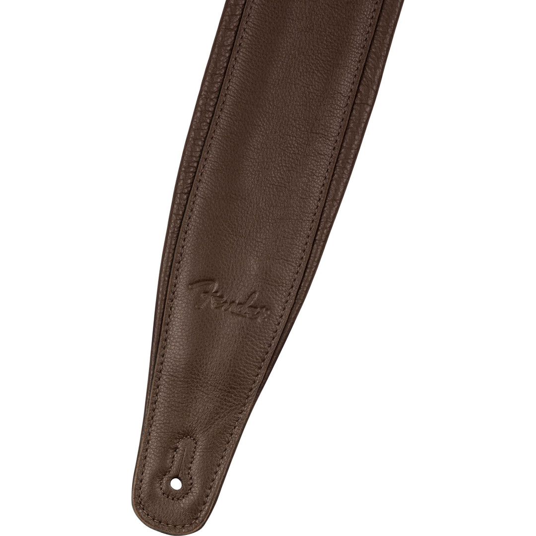 Fender  3.5" Premium Leather Strap - Brown