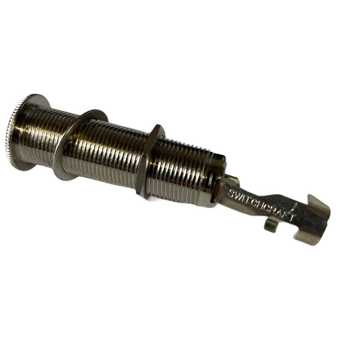 Allparts EP-0151 Switchcraft® 151 Mono Long Threaded Jack Pack of 25