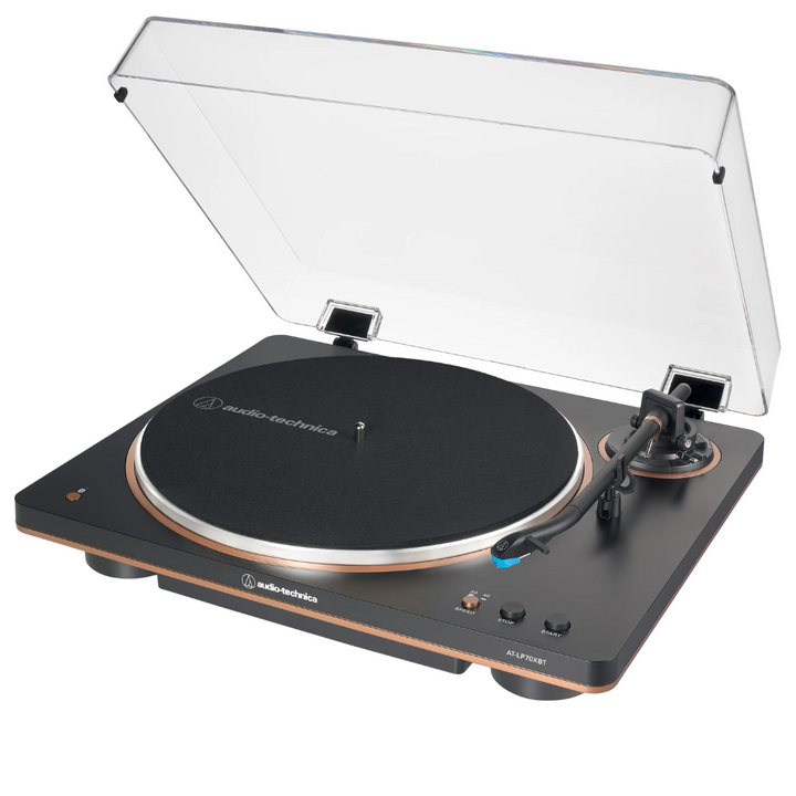 Audio-Technica AT-LP70XBT Belt-drive Turntable with Bluetooth - Black/Bronze