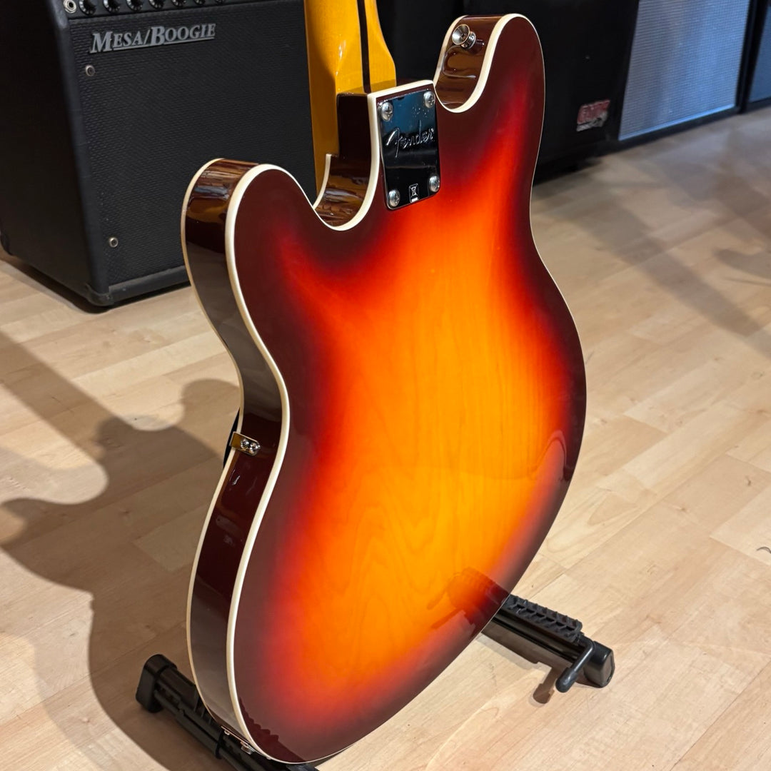 Fender - Modern Player Starcaster 3 Tone Sunburst - Maple ( No Case Or Bag) - USED