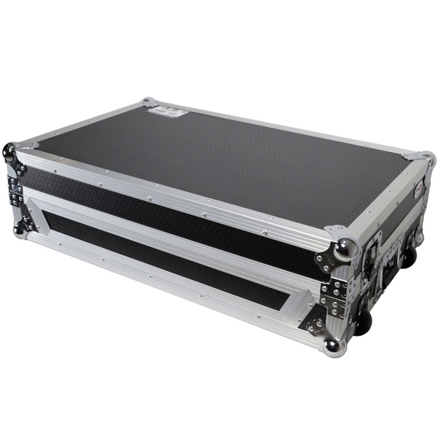 ProX XS-DDJ-REV7 WLT Flight Case For Pioneer DDJ-REV7 Digital Controller with Sliding Laptop Shelf & Wheels