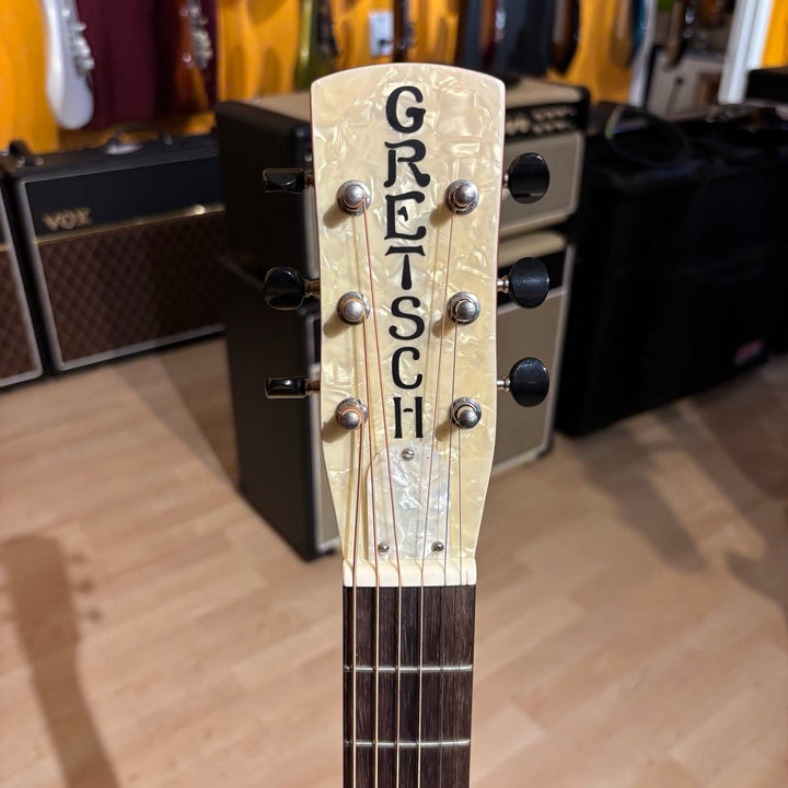 Gretsch - Roots Collection Honeydipper Brass Body- Biscuit Cone Resonator  w/ HD Case (2022) - USED