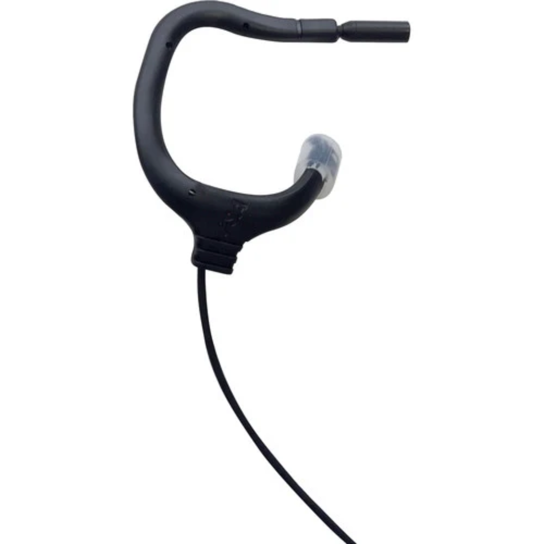 Point Source Audio EO-8WL-XTX-BL Embrace Omnidirectional Earmount Lavalier Microphone With TA4F X-Connector For Telex Wireless Transmitters (Black)