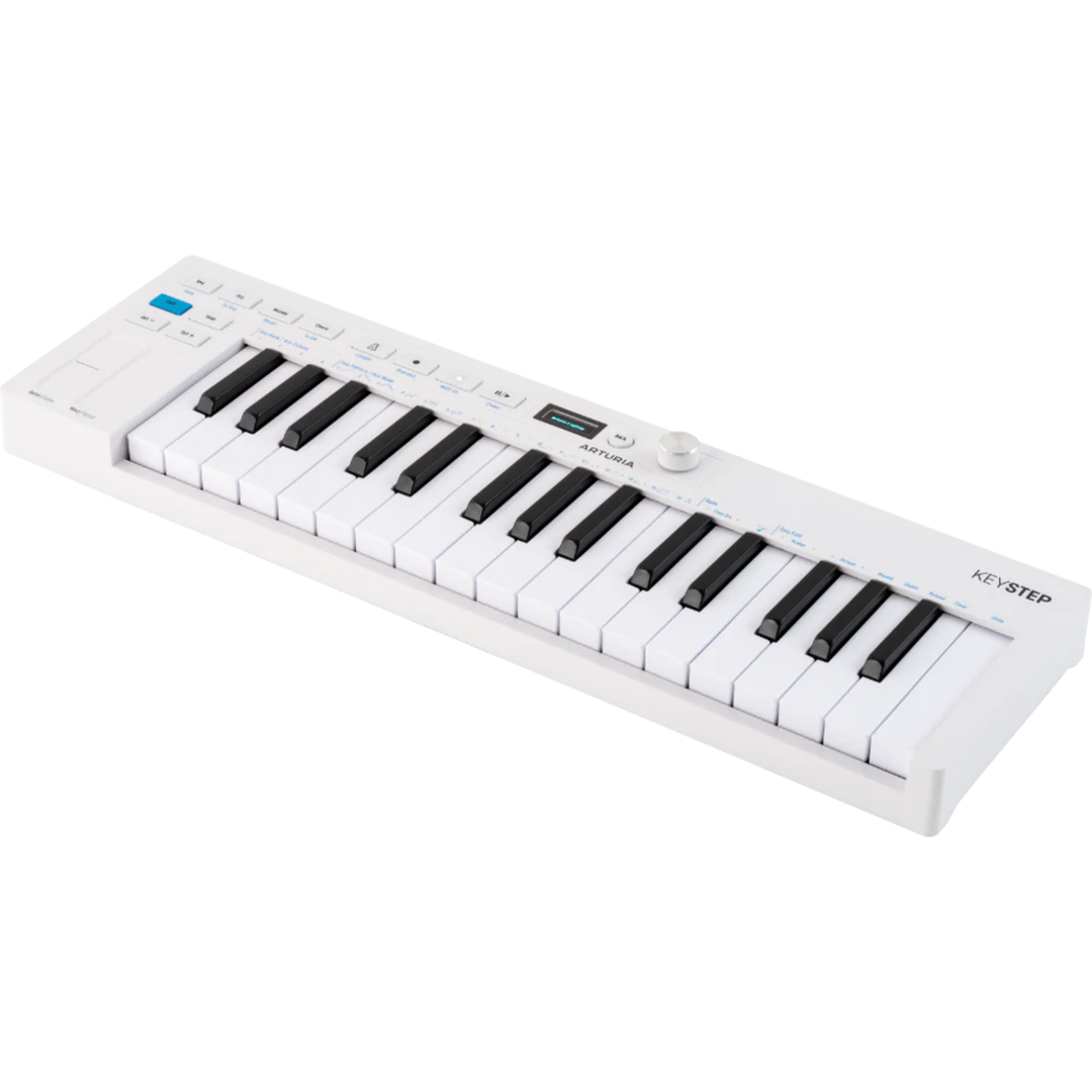 Arturia KEYSTEPMK2 Compact USB Controller And Sequencer (White) - 32 Keys