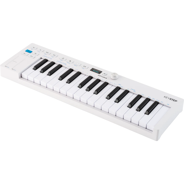 Arturia KEYSTEPMK2 Compact USB Controller And Sequencer (White) - 32 Keys