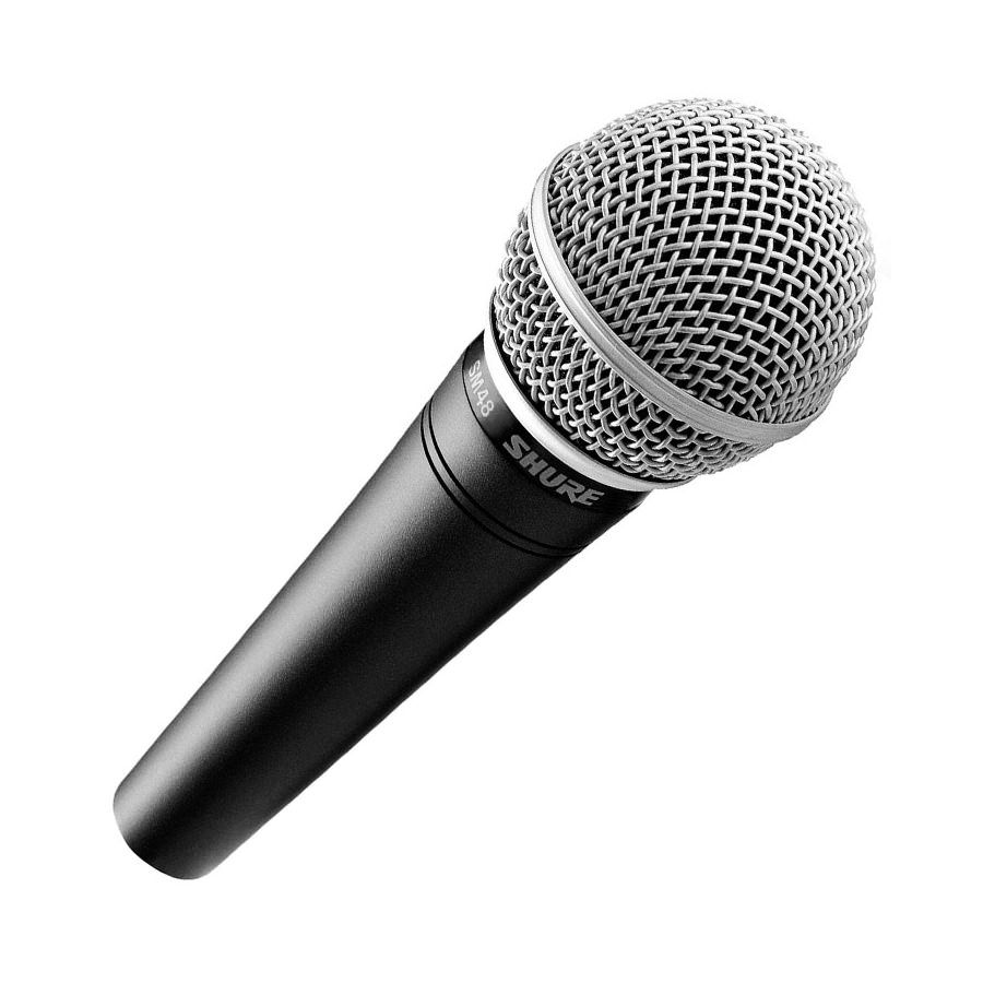 Shure SM48 Cardioid Dynamic Vocal Microphone No Switch