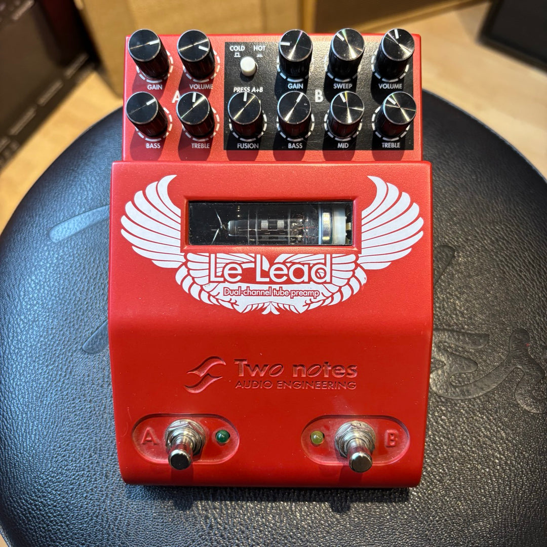 Two Notes - Le Preamp - Le Lead Dual Channel MIDI Tube Preamp  w/Box, PS & User Guide - USED