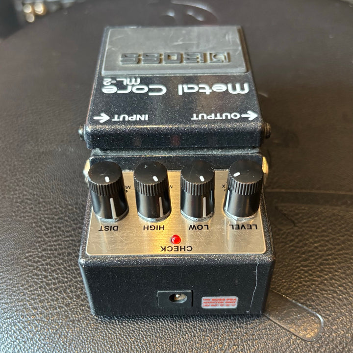 Boss - ML2 Metal Core Distortion Pedal w/ Box & User Guide (2010) - USED