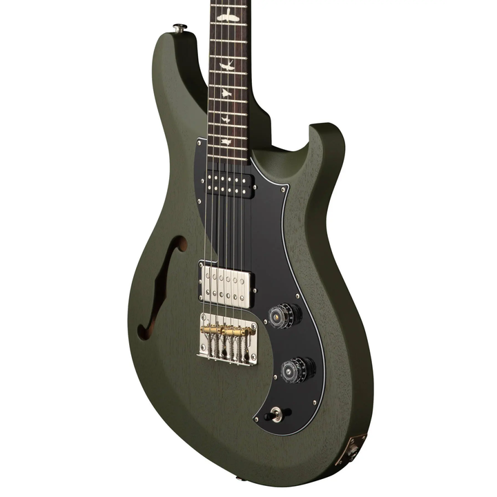 PRS S2 Vela Semi-Hollow Satin Electric Guitar with Gigbag - Matcha Green