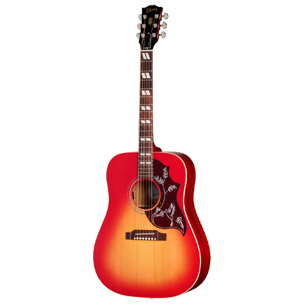 Gibson Hummingbird Special Acoustic/Electric Guitar with Softshell Case - Satin Vintage Cherry Sunburst