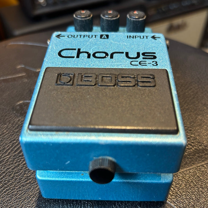 Boss - CE-3 Analog Stereo Chorus Pedal (MIJ - 1987 - No Box) - USED