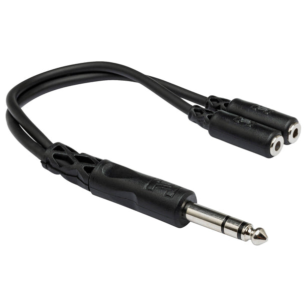 Hosa Str B/O 3.5 Mm Trsf-Dl 1/4" Ts audio accessory.