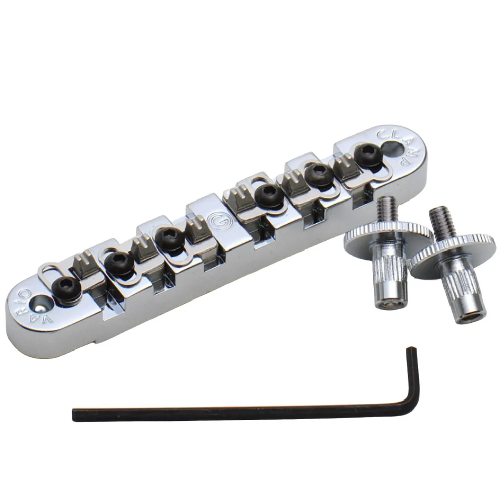 Allparts GB-3902-010 Goldo VarioClamp Bridge - Chrome