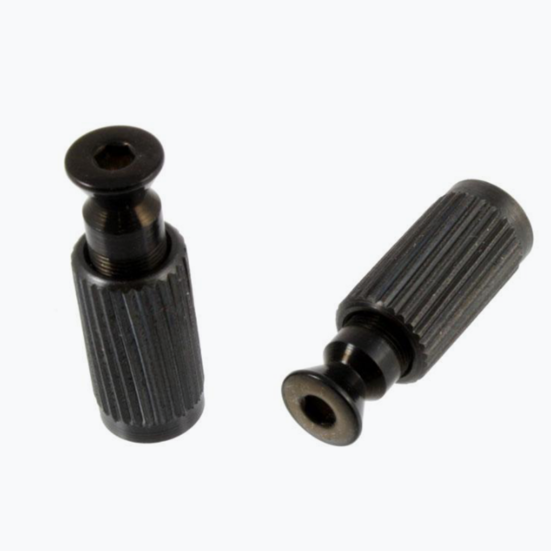 Allparts BP-0195 Schaller Studs and Anchors for Locking Tremolo Black