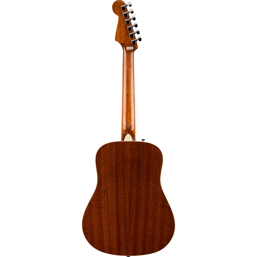 Fender CALIFORNIA STANDARD REDONDO MINI Acoustic Guitar With Gig Bag (Natural Sapele)