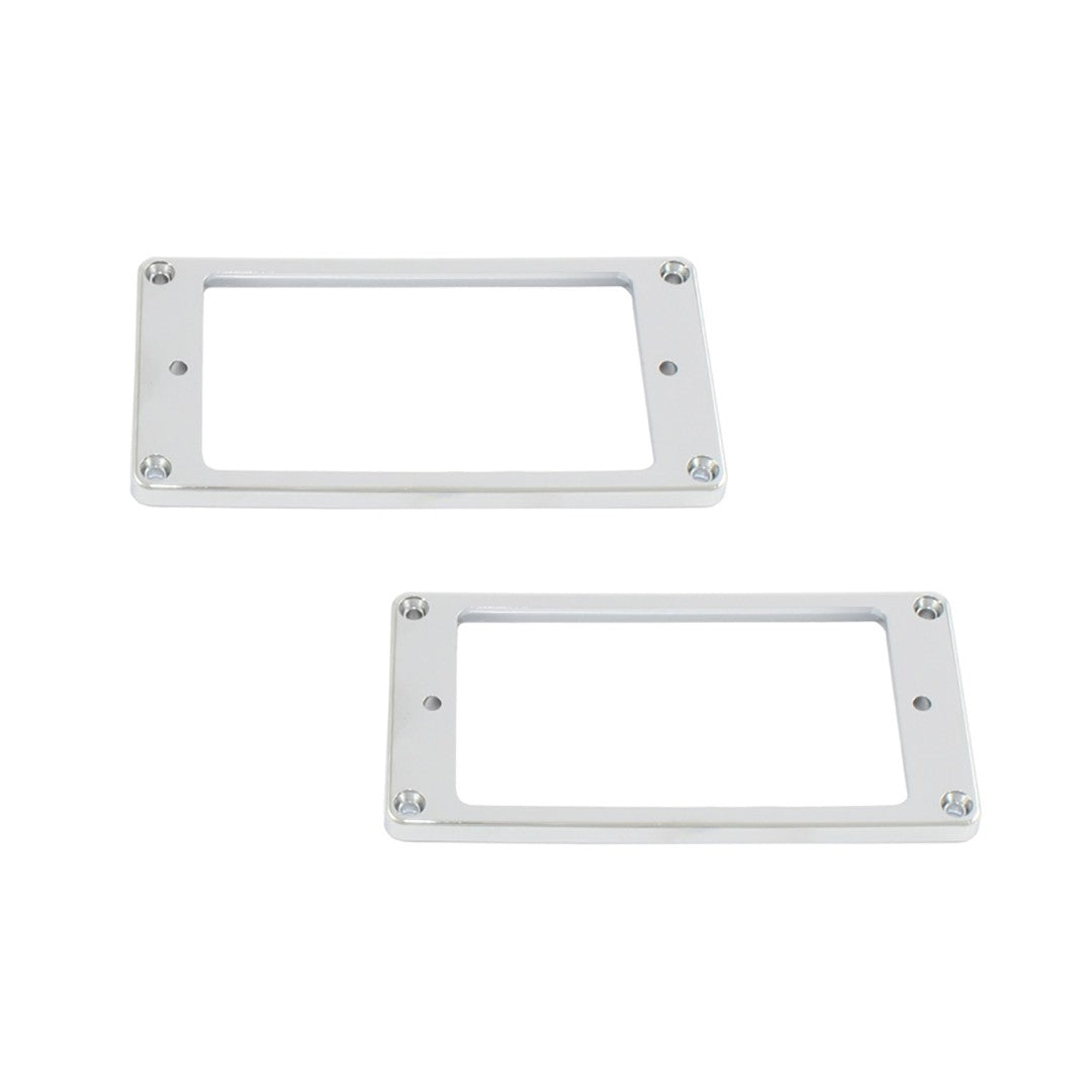 Allparts PC-0741 Flat Profile Humbucking Pickup Ring Set Chrome