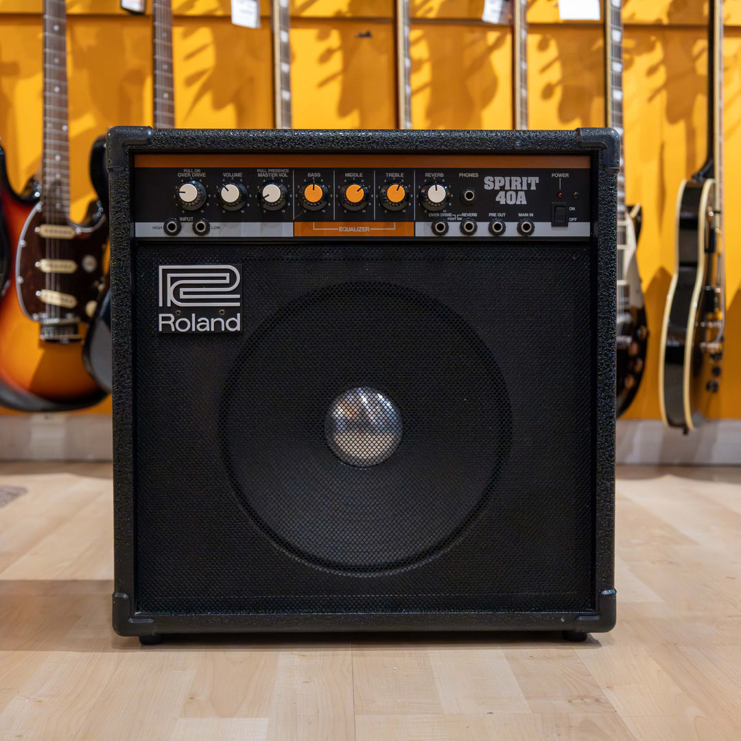 VINTAGE MIJ - Mid 1980's - Roland "Spirit 40" 1x12 GTR Combo w/ Reverb - USED
