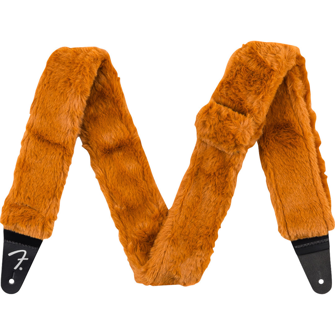 Fender Poodle Plush Strap - Rust