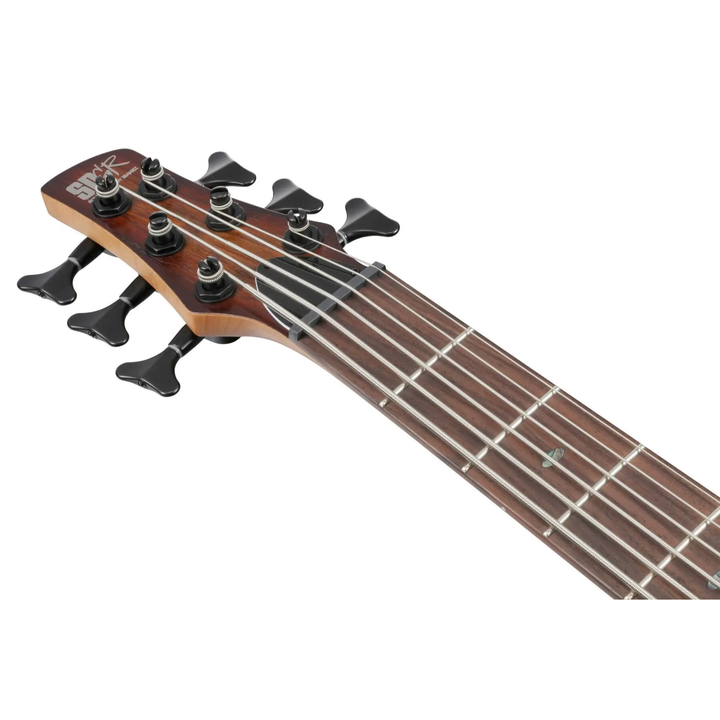 Ibanez SR506AMHL SR Standard 6 Strings Electric Bass (Mahogany Brown Burst Low Gloss)
