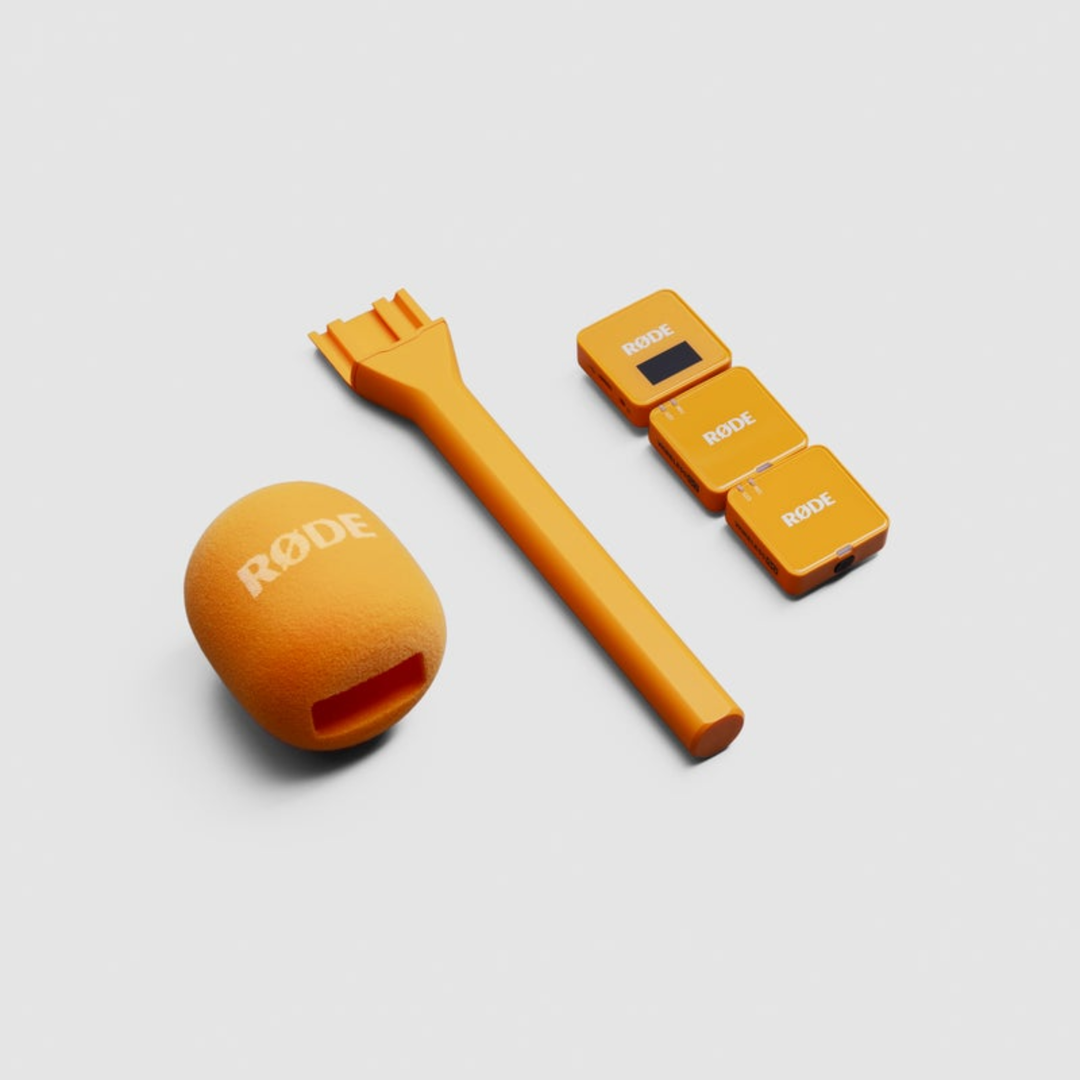 Rode Microphones Interview GO Handheld Adaptor For Wireless GO - Orange