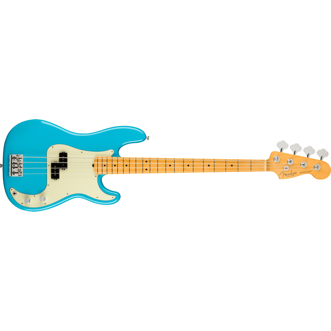 Fender American Professional II Precision Bass (Miami Blue) Electric Bass Guitar