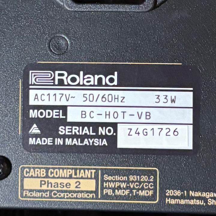 Roland - Blues Cube Hot 1x12" 30 - 0.5 Watt GTR Combo (Vintage Blonde) w / Switch- USED