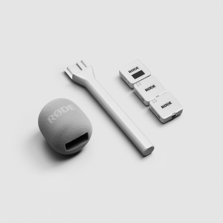 Rode Microphones Interview GO Handheld Adaptor For Wireless GO - White