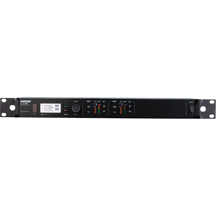 Shure ULXD4D-H50 Dual Channel Digital Wireless Receiver Frequency H50