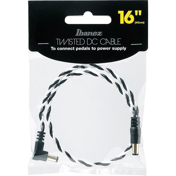 Ibanez DCT16BWH 16 Inch Twisted DC Cable