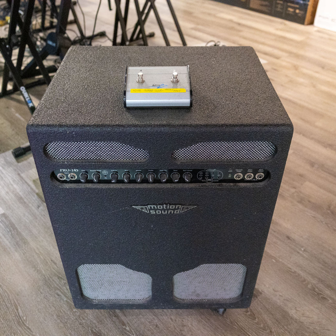 Motion Sound - Pro145 - Hybrid 200 Watt Solid State Rotary Keyboard Amp  w/2 Button Switch - Used