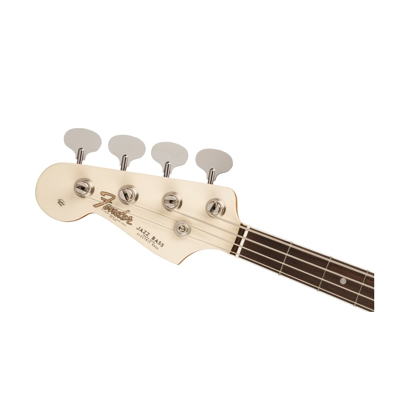 Fender American Vintage II '66 Jazz Bass (Olympic White)  Left-Handed Electric Bass Guitar