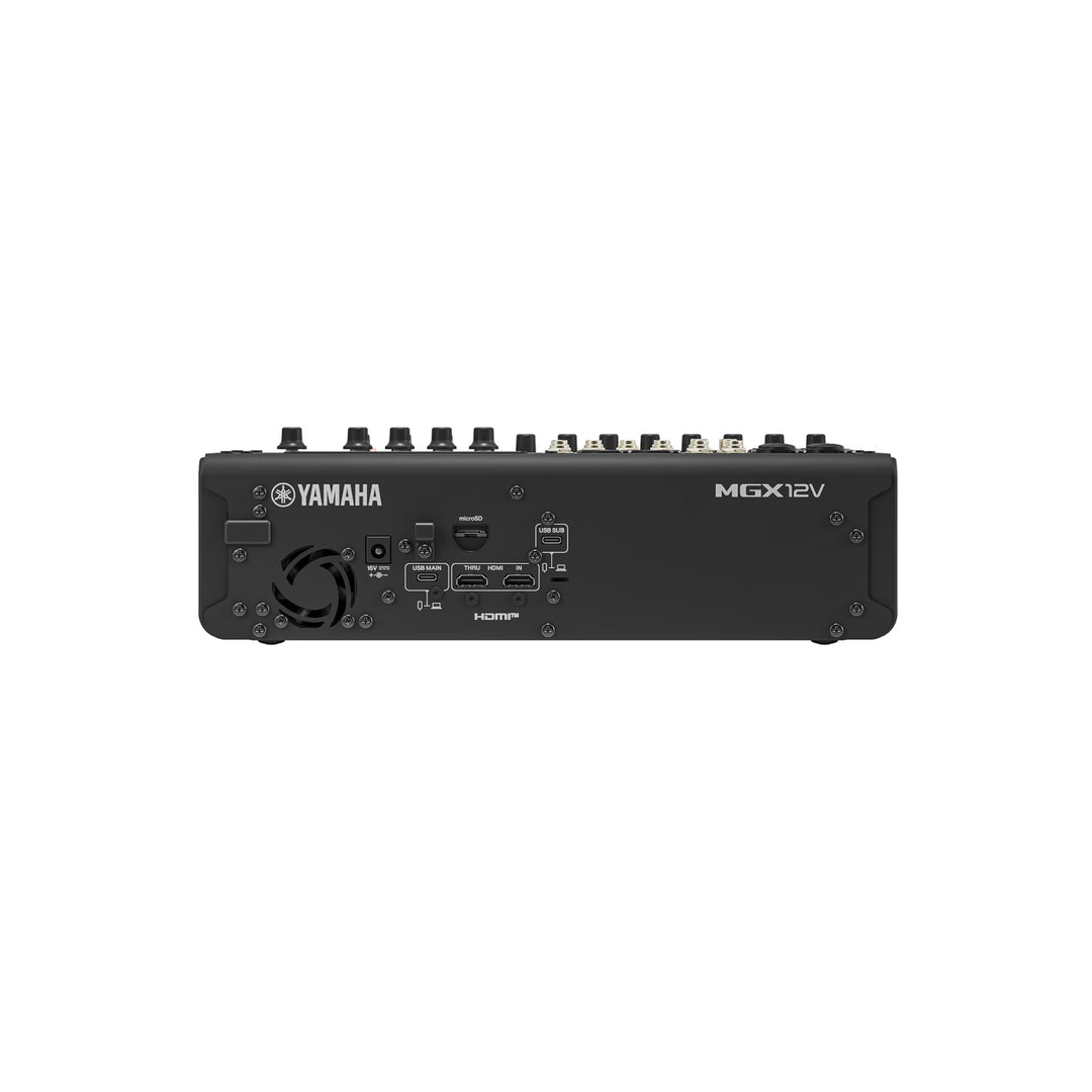 Yamaha MGX12V B 18-Channel Digital Mixing Console with Video Interface