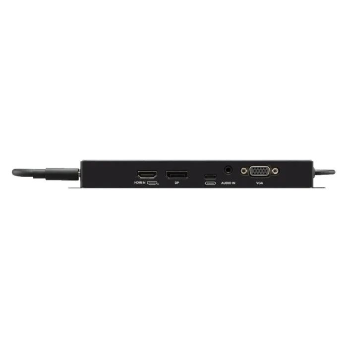ViewSonic VB-IOB-001  IFP50-5 Series Box Accessory, Adds HDMI-in, VGA, DP-in, USB-C, Audio In, HDMI Out, USB-A, Grey/Black