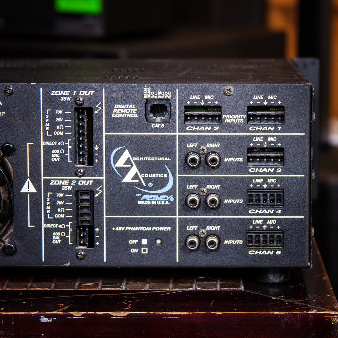 Peavey PZS 140RA Multi-zone Mixer / Amplifier (Used)